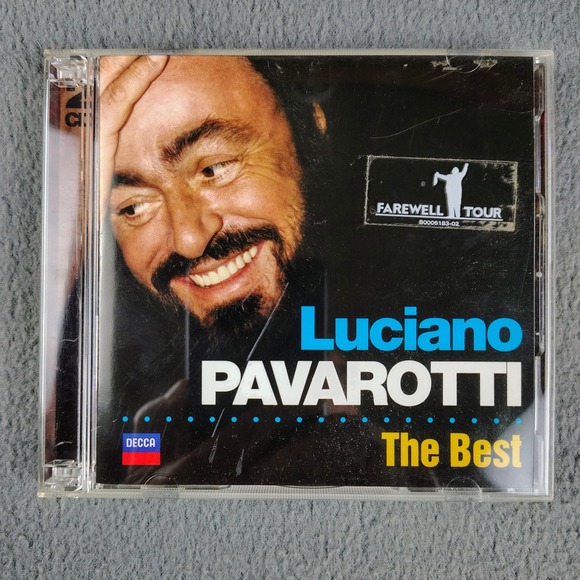 Luciano Pavarotti The Best Farewell Tour CD Decca Opera Classical Music Used - Picture 1 of 3